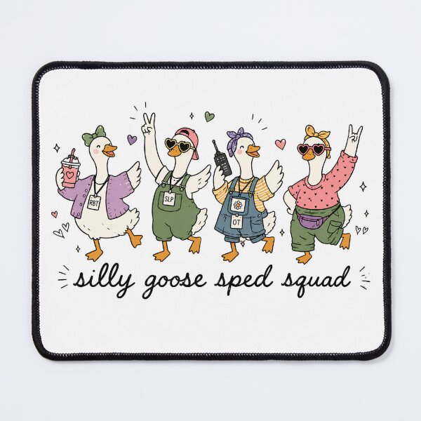 Item preview, Silly Goose Sped Squad Special Education Teacher Design designed and sold by VGAfanatic.