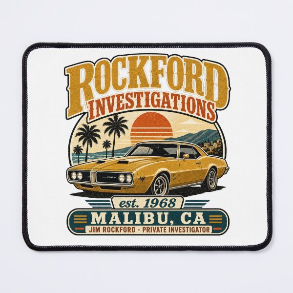 Item preview, Rockford Investigations Rockford Files Classic TV Shirt designed and sold by gotops12.