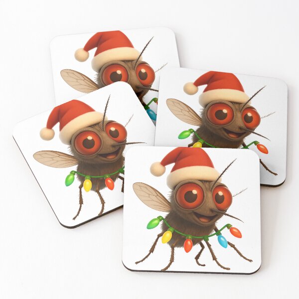 Item preview, Christmas Robber Fly designed and sold by Sillytoe.
