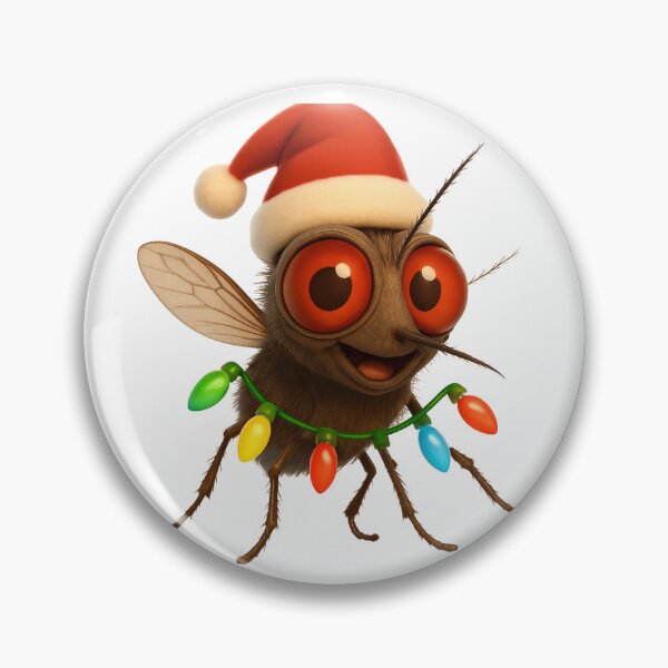 Item preview, Christmas Robber Fly designed and sold by Sillytoe.