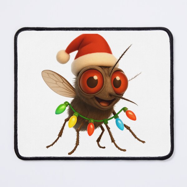 Item preview, Christmas Robber Fly designed and sold by Sillytoe.