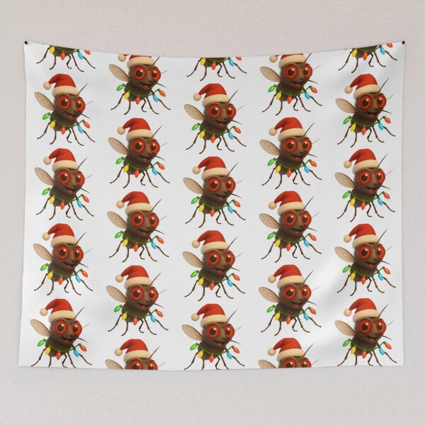 Item preview, Christmas Robber Fly designed and sold by Sillytoe.