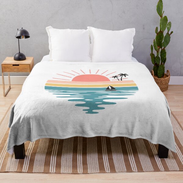 Item preview, Atardecer retro en la playa designed and sold by LumeSpire.