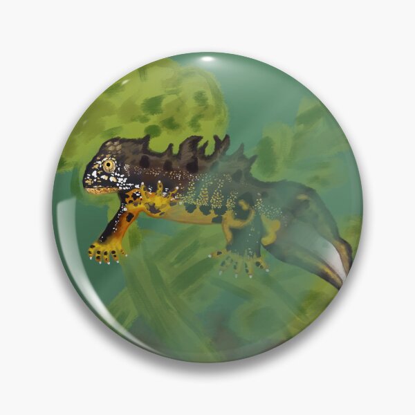 Item preview, Great crested newt designed and sold by Swirling_UniverseShop.