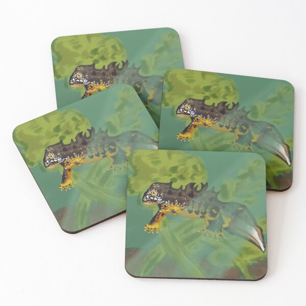 Item preview, Great crested newt designed and sold by Swirling_UniverseShop.