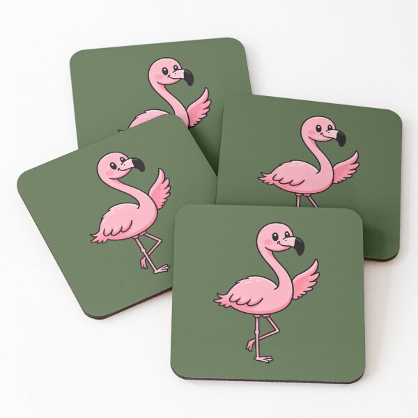 Item preview, Goofy Flamingo, Silly Bird Illustration, Gift for Flamingo Fans designed and sold by WrenAndWhimsy.