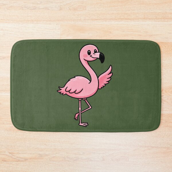 Item preview, Goofy Flamingo, Silly Bird Illustration, Gift for Flamingo Fans designed and sold by WrenAndWhimsy.