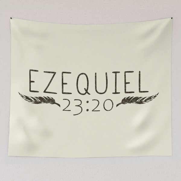 Item preview, Ezequiel 23:20 designed and sold by GoneGoblinGoods.