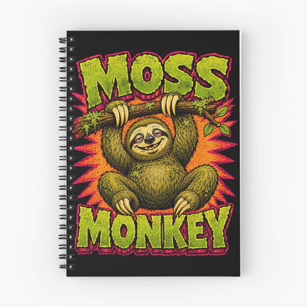 Item preview, Moss Monkey Stoner Sloth Slacker designed and sold by Victor Shadehorn.