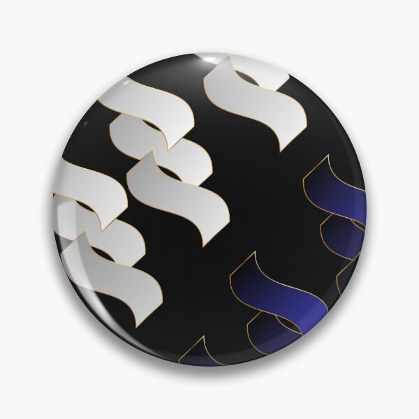 Item preview, Sapphire Passage – Sapphire Blue, Silver and Gold Geometric Abstract designed and sold by Dee Tirang.
