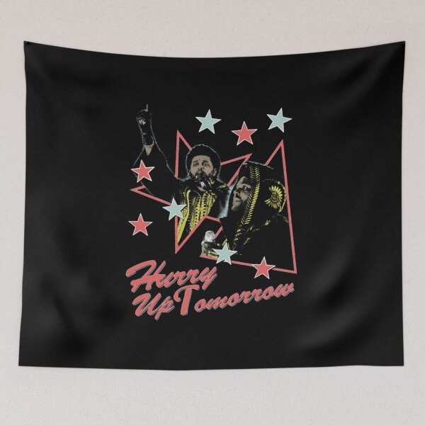 Item preview, Hurry Up Tomorrow Retro Abel Pop Music Graphic - The Weeknd designed and sold by HimeDracular.