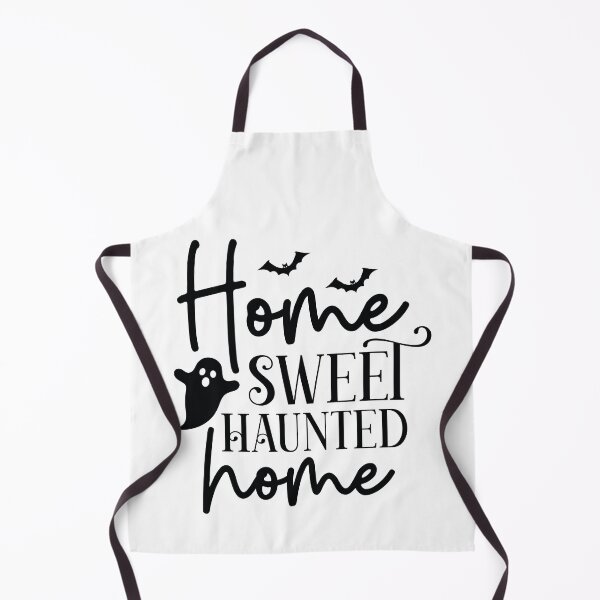Item preview, Home Sweet Haunted Home - Autumn Halloween Vibes Quotes Retro Vintage Ghost Spooky Season Gift designed and sold by FuzionRaptor.