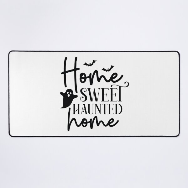 Item preview, Home Sweet Haunted Home - Autumn Halloween Vibes Quotes Retro Vintage Ghost Spooky Season Gift designed and sold by FuzionRaptor.