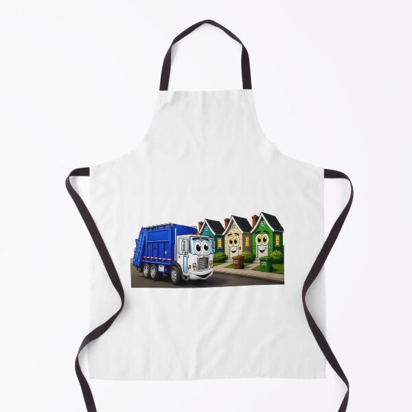 Item preview, Cartoon Garbage Truck designed and sold by Scott Hayes.