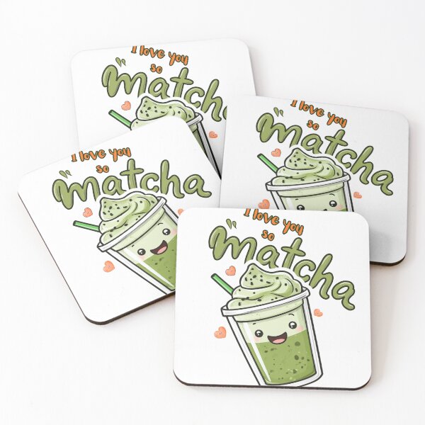 Item preview, I Love You So Matcha | Cute Kawaii Matcha Drink T-Shirt designed and sold by bloombyomnia.