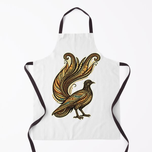 Item preview, Lyrebird – Indigenous-Inspired Australian Wildlife Art designed and sold by Indigenous-Aus.