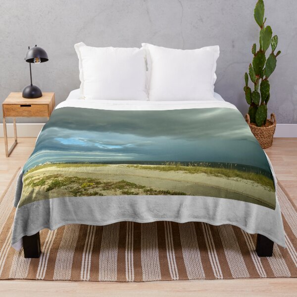 Item preview, Dramatic Cloudy Sky Over the Beach designed and sold by Pearls1.