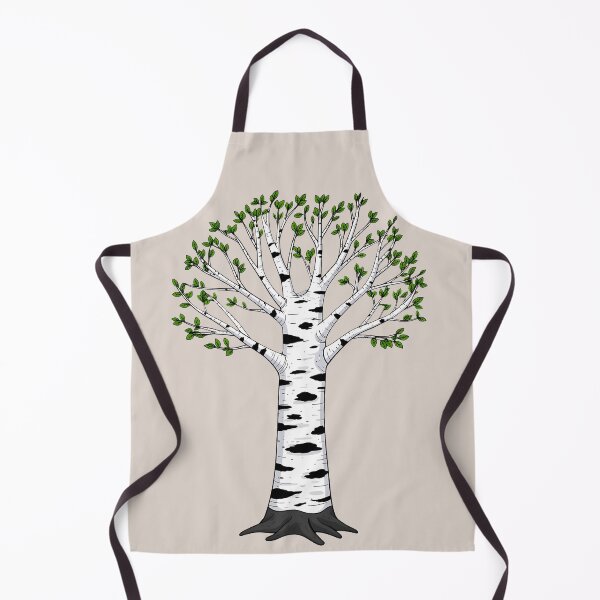 Item preview, Zebra Bark Beech, High-Contrast Tree designed and sold by WrenAndWhimsy.