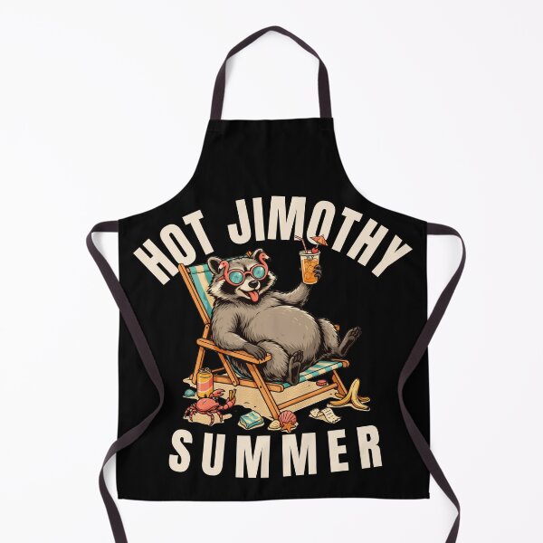 Item preview, Hot Jimothy Summer Raccoon Meme Gifts designed and sold by LeSoniPapaPrint.