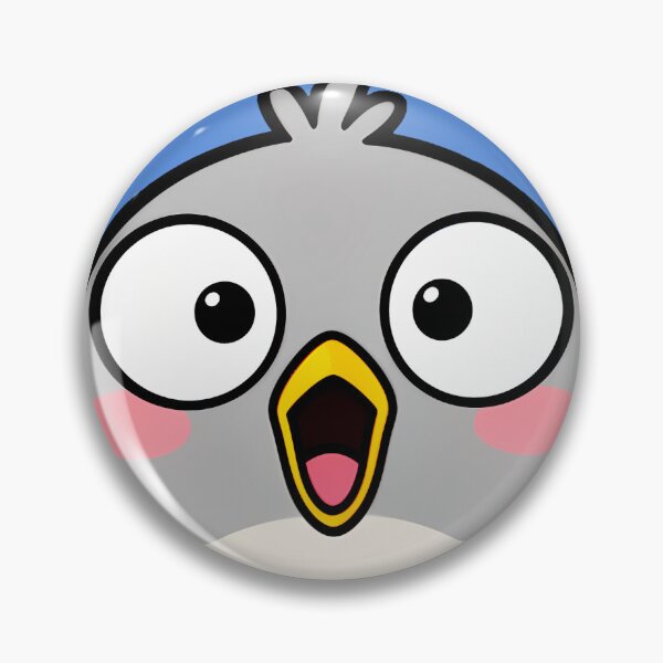 Item preview, The Horrors Are Unending, Shocked Bird Reaction Art designed and sold by WrenAndWhimsy.
