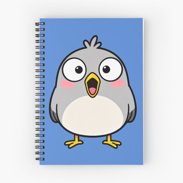 Item preview, The Horrors Are Unending, Shocked Bird Reaction Art designed and sold by WrenAndWhimsy.