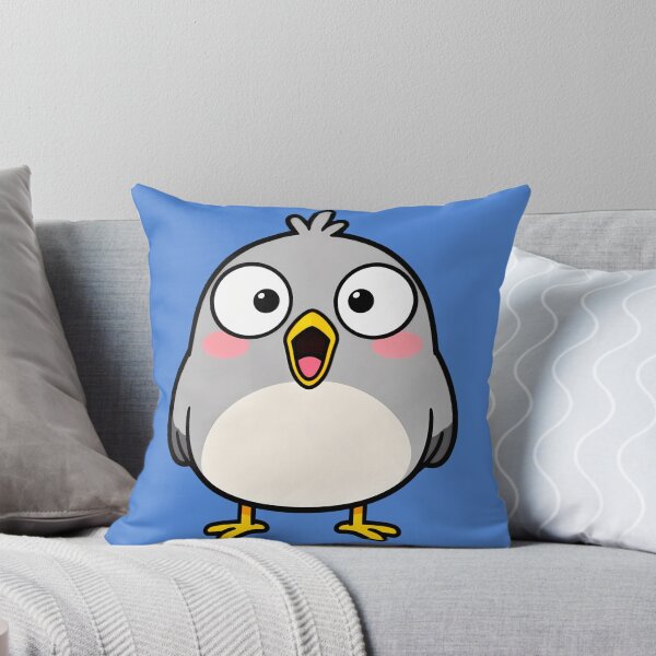 Item preview, The Horrors Are Unending, Shocked Bird Reaction Art designed and sold by WrenAndWhimsy.