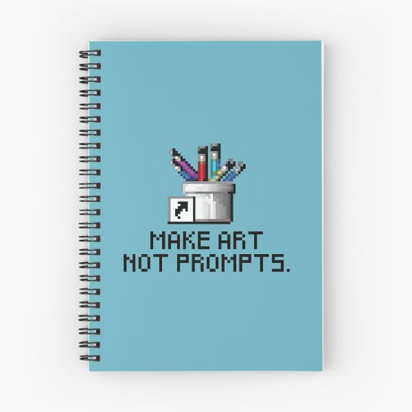 Item preview, make art not prompts. (anti ai) designed and sold by remerasnerdas.