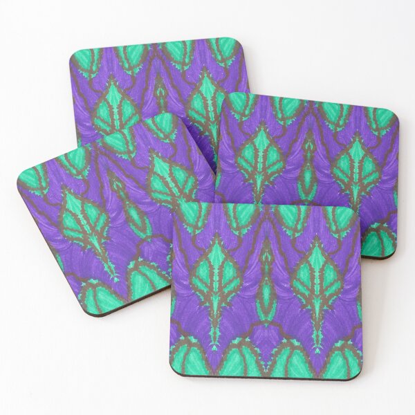 Item preview, Monster Melt- Purple, Green, Brown Abstract Artwork designed and sold by Little Lucid Mind.
