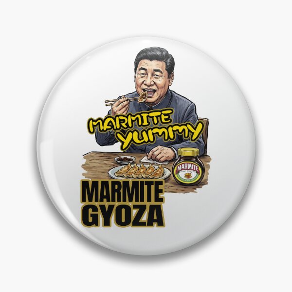 Item preview, xi jinping marmite gyoza -very yummy- designed and sold by LOVEARTDESIGN.