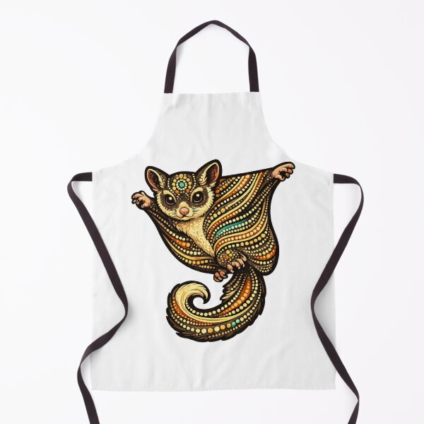 Item preview, Sugar Glider - Colourful Indigenous-Inspired Wildlife Art designed and sold by Indigenous-Aus.