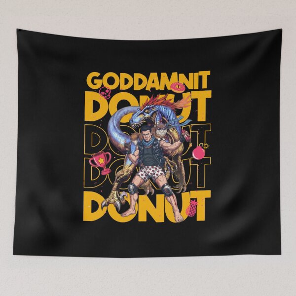Item preview, Dungeon Crawler Carl Goddamnit Donut designed and sold by HimeDracular.