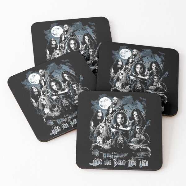 Item preview, ...And the Dead Live On! – Tribute to Fallen Metal Legends designed and sold by monstermangraphic.