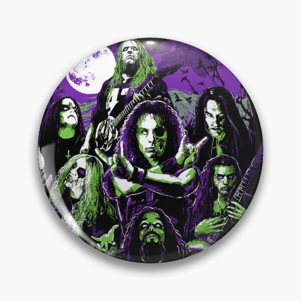 Item preview, ...And the Dead Live On! – Tribute to Fallen Metal Legends designed and sold by monstermangraphic.