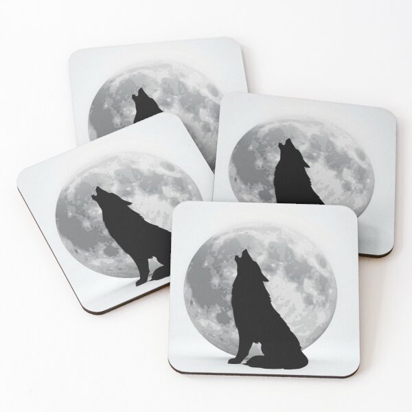 Item preview, Wolf howling through the moon. designed and sold by Octaner.