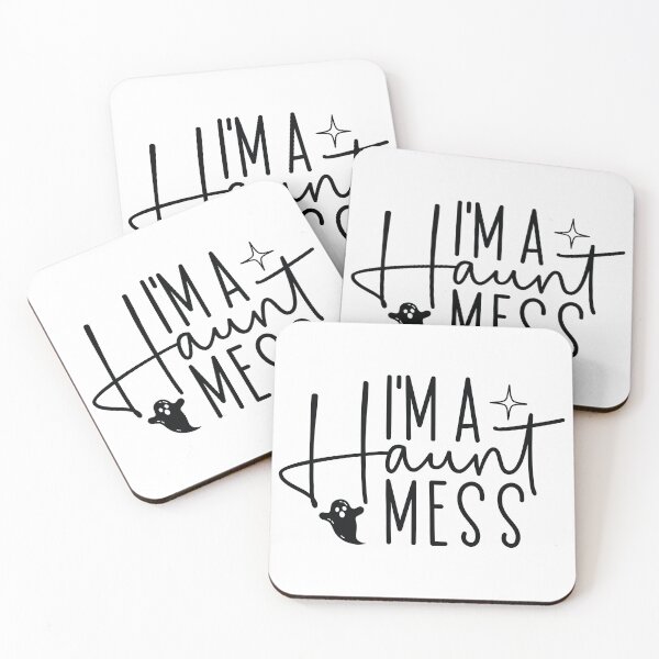 Item preview, I'm a Haunt Mess - Autumn Halloween Vibes Quote designed and sold by FuzionRaptor.