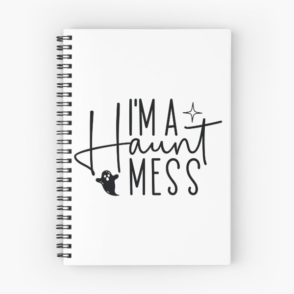 Item preview, I'm a Haunt Mess - Autumn Halloween Vibes Quote designed and sold by FuzionRaptor.