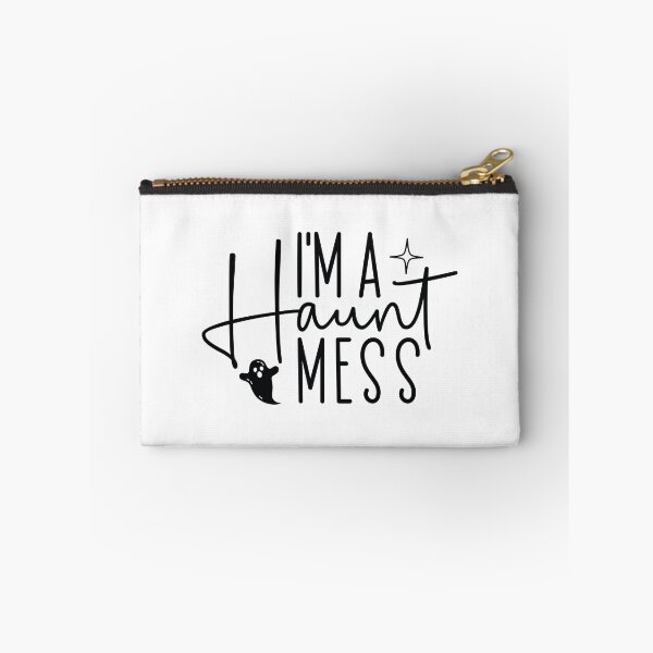 Item preview, I'm a Haunt Mess - Autumn Halloween Vibes Quote designed and sold by FuzionRaptor.