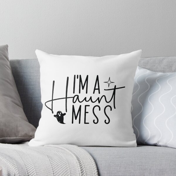 Item preview, I'm a Haunt Mess - Autumn Halloween Vibes Quote designed and sold by FuzionRaptor.