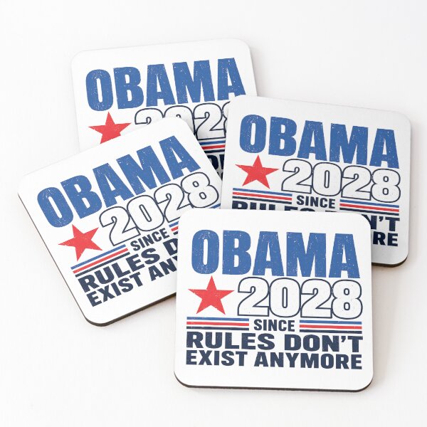 Item preview, Obama 2028 Since Rules Don't Exist Anymore designed and sold by littlemiscat.