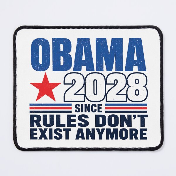 Item preview, Obama 2028 Since Rules Don't Exist Anymore designed and sold by littlemiscat.