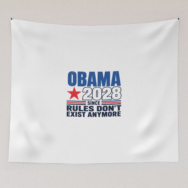 Item preview, Obama 2028 Since Rules Don't Exist Anymore designed and sold by littlemiscat.