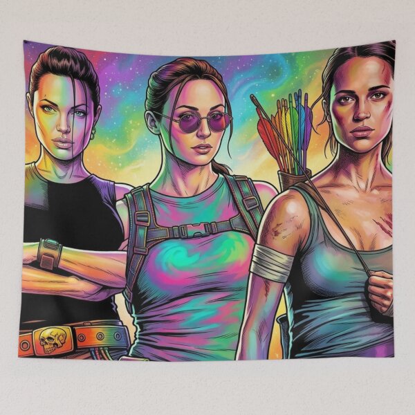Item preview, Legacy Raider Video Game Movie Lgbtq+ Sapphic Comic Book Art Home Wall Decor Print Poster Pride TV Series Thai GL designed and sold by Mind Space.