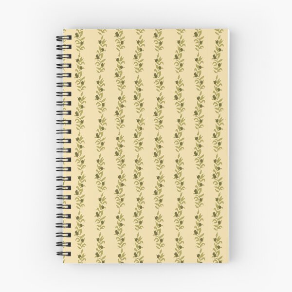 Item preview, Delicate Olive Branch Stripe Botanical Pattern designed and sold by KIrving Designs.