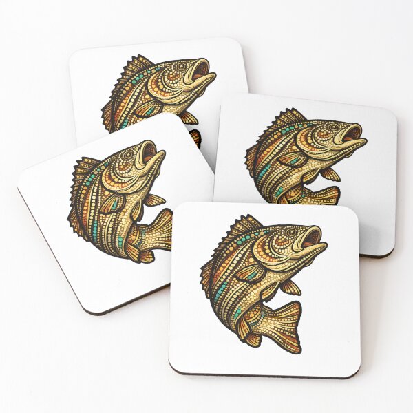 Item preview, Barramundi - Indigenous-Inspired Native Wildlife Design designed and sold by Indigenous-Aus.