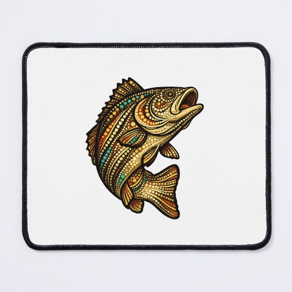 Item preview, Barramundi - Indigenous-Inspired Native Wildlife Design designed and sold by Indigenous-Aus.