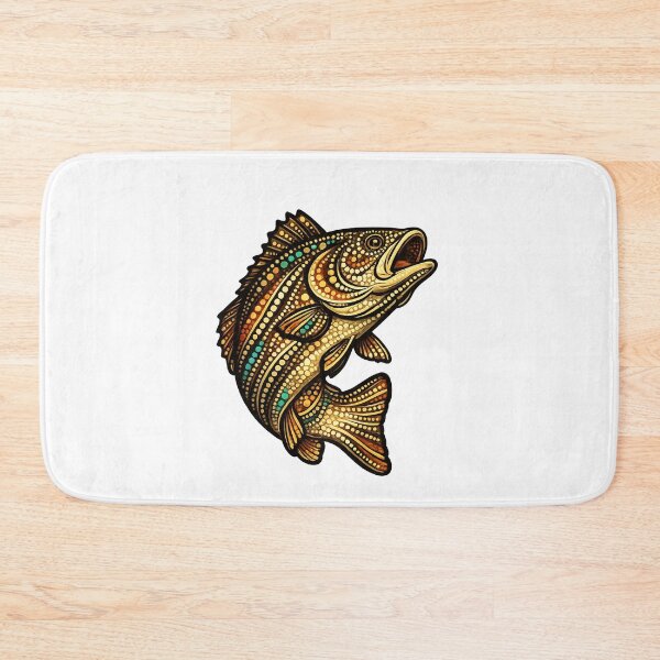 Item preview, Barramundi - Indigenous-Inspired Native Wildlife Design designed and sold by Indigenous-Aus.