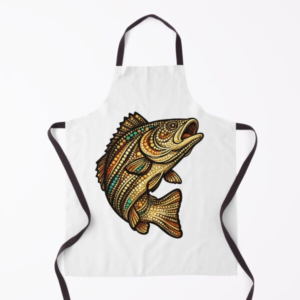 Item preview, Barramundi - Indigenous-Inspired Native Wildlife Design designed and sold by Indigenous-Aus.