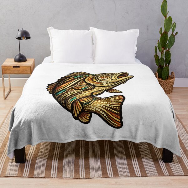 Item preview, Barramundi - Indigenous-Inspired Native Wildlife Design designed and sold by Indigenous-Aus.