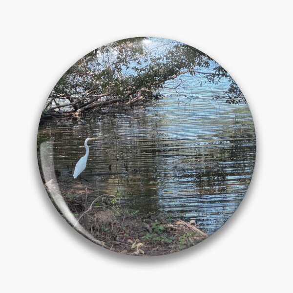 Item preview, Graceful Great egert on the waterways designed and sold by Pearls1.