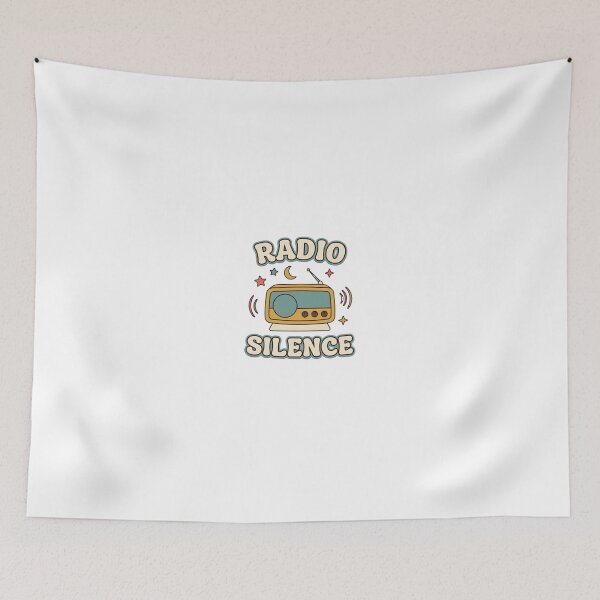 Item preview, Radio Silence Vintage Retro Radio designed and sold by GoofyShopp.